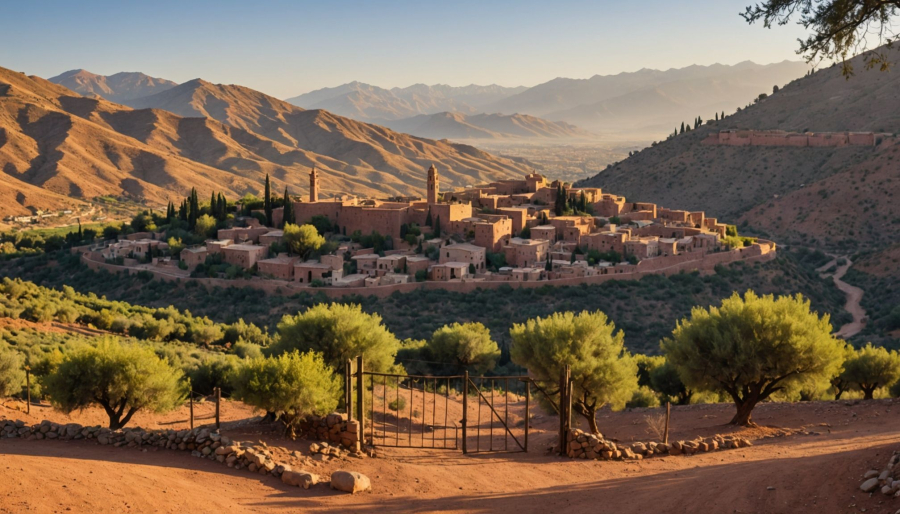 Unlock your dream building plot on Route d'Ourika
